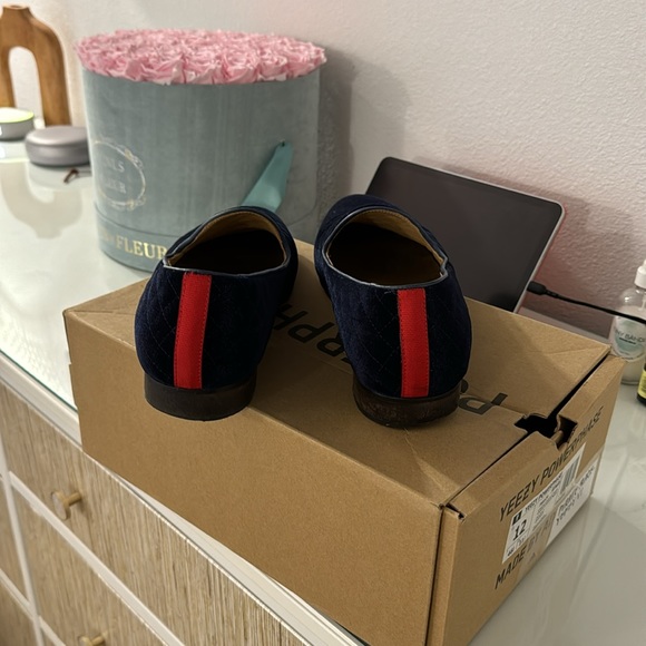 Del Toro Blue Suede Loafers Size 13 Made in Italy - Picture 7 of 7